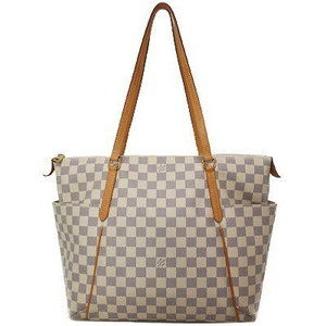 Louis Vuitton Damier Azur White Totally MM Tote Bag